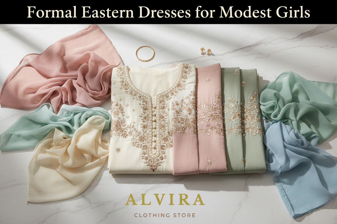 The Ultimate Guide to Formal Eastern Dresses for Modest Girls